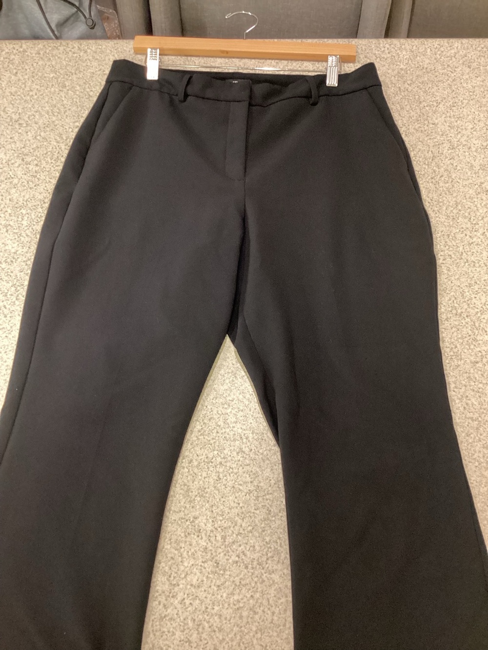 Express Black Editor Mid Rise Bootcut Pants - Picture 6 of 9